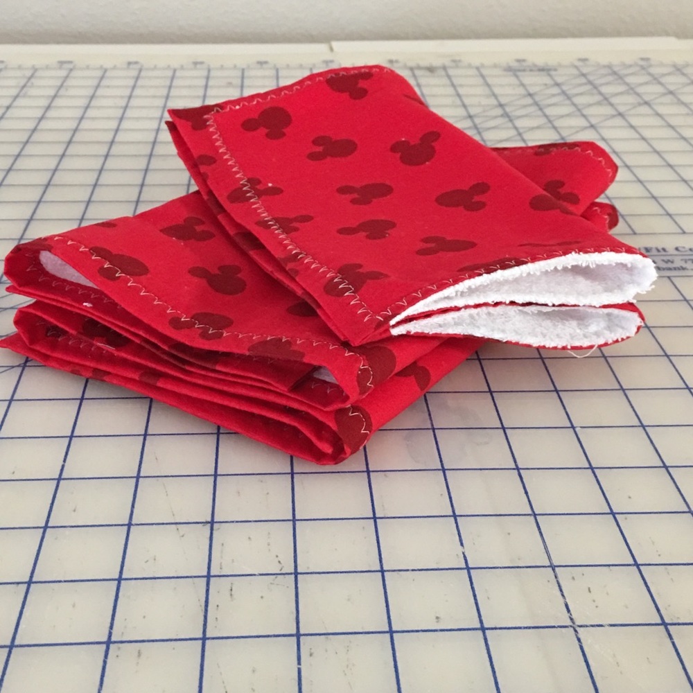 Disney Baby Burping & Wash Cloth set